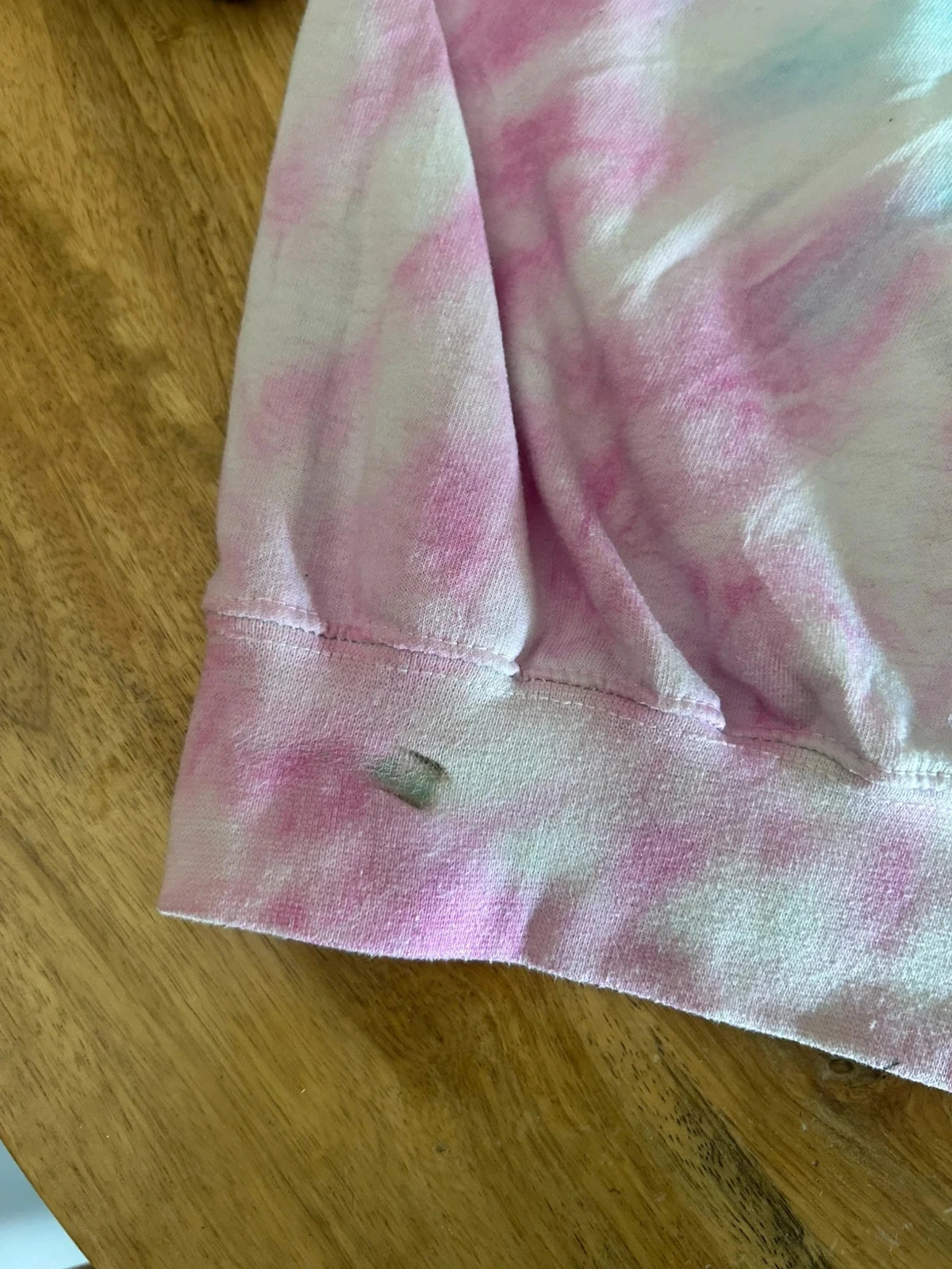 Sweat à Capuche Tie and Dye Taille M ↓ – photo 6